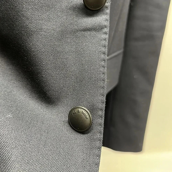 Rag and Bone Sports Blazer Jacket Coat Wool Blend Navy Blue Men’s Size 44R 44 - Picture 3 of 10